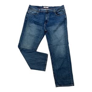 Tommy Hilfiger Relaxed Fit Men Blue Jeans Size 40x30 Straight Leg Cotton Blend